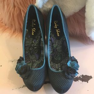 Ruby shoo chunk heels